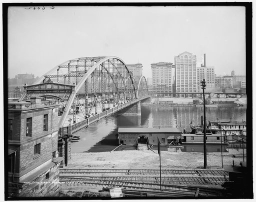 Sixth Street bridge, Pittsburgh, Pa.