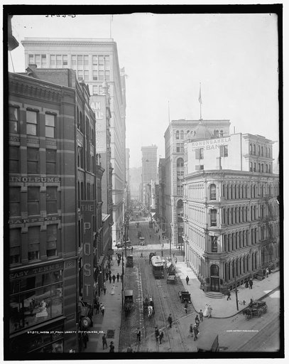 Wood St. from Liberty [Avenue], Pittsburgh, Pa.