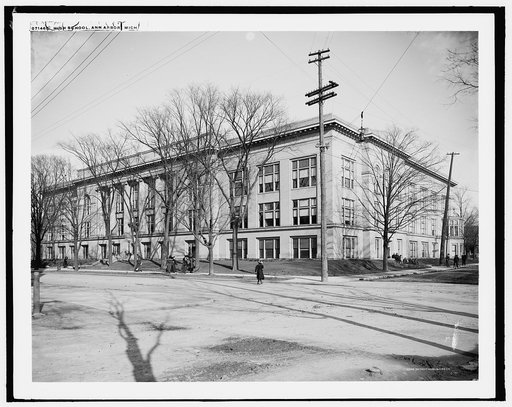 High school, Ann Arbor, Mich.