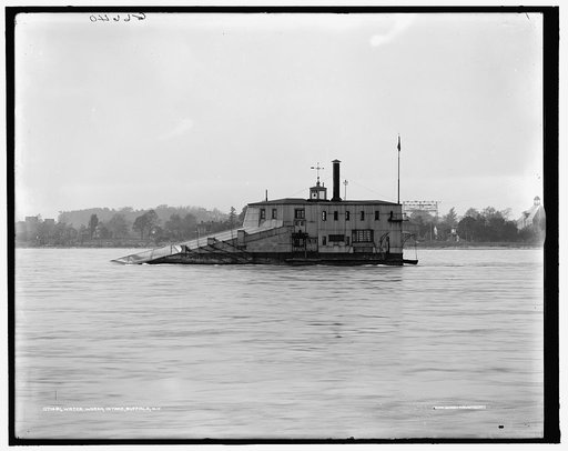 Water works, intake, Buffalo, N.Y.