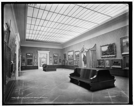 Main gallery, Albright Art Museum [i.e. Gallery], Buffalo, N.Y.