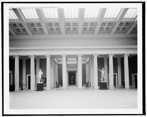 Sculpture court, Albright Art Gallery, Buffalo, N.Y.