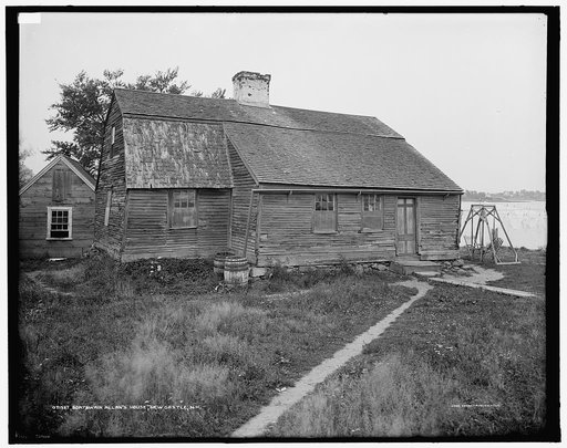 Boatswain Allan's [i.e. Allen's] house, New Castle, N.H.
