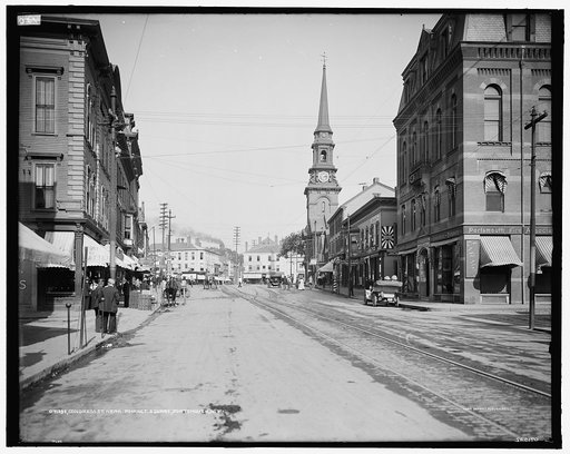 Congress St. [Street], near Market Square, Portsmouth, N.H.
