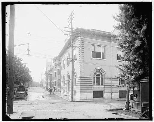 Cumberland Club and Walnut St. [Street], Knoxville, Tenn.