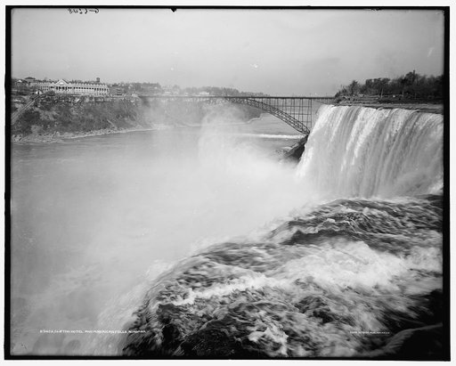 Clifton Hotel and American Falls, Niagara [Falls
