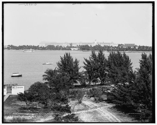 Lake Worth and the Royal Poinciana, Palm Beach, Fla.