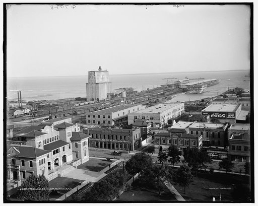 Tarragona St. [Street] wharf, Pensacola, Fla.