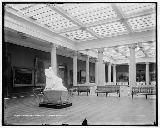 Balcony gallery, Corcoran Gallery of Art, Washington, D.C.