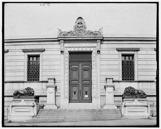 Main entrance, Corcoran Gallery of Art, Washington, D.C.