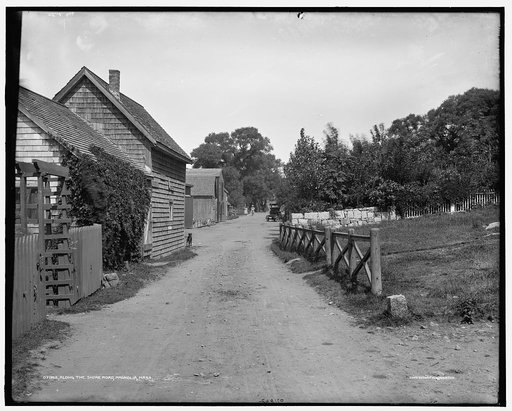 Along the shore road, Magnolia, Mass.