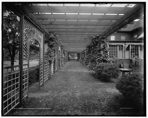 Pergola, North Shore Grill Club, Magnolia, Mass.