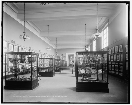 Gallery of ceramics and architecture, Brooklyn Institute of Arts and Sciences [Brooklyn Museum