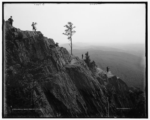 Looking south from Mt. Tom, Mass.