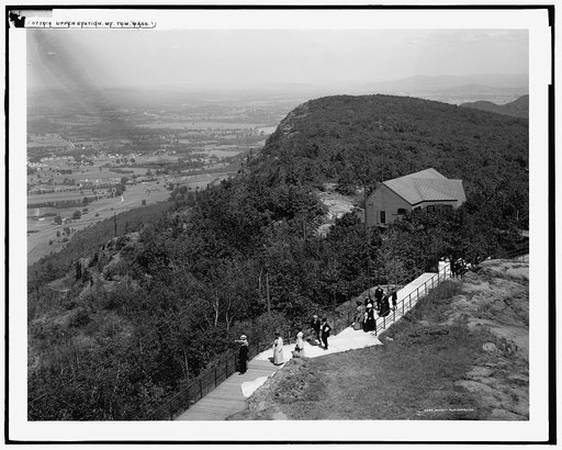 Upper station, Mt. Tom, Mass.