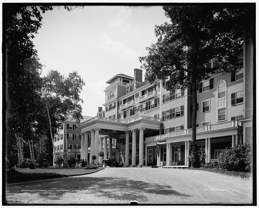 East front, Hotel Aspinwall, Lenox, Mass.