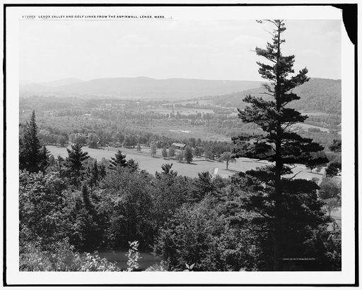 Lenox Valley and golf links, from the [Hotel] Aspinwall, Lenox, Mass.