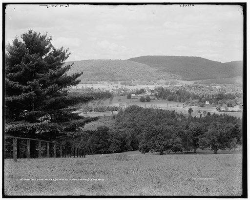 The Lenox Valley, estate of Newbold Morris, Lenox, Mass.