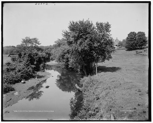 A View on the Housatonic, Pittsfield, Mass.