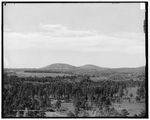 Uncanoonue [i.e. Uncanoonuc] Mts., Manchester, N.H.
