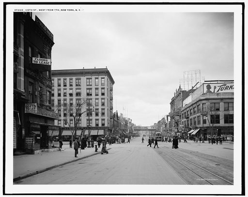 125th St., west from 7th [Seventh Avenue], New York, N.Y.