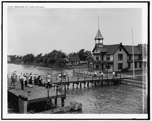 Marshland, Ste. [sic] Clair Flats, Mich.