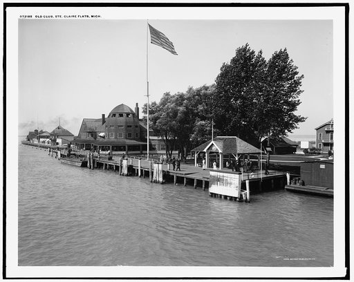 Old Club, Ste. [sic] Clair Flats, Mich.