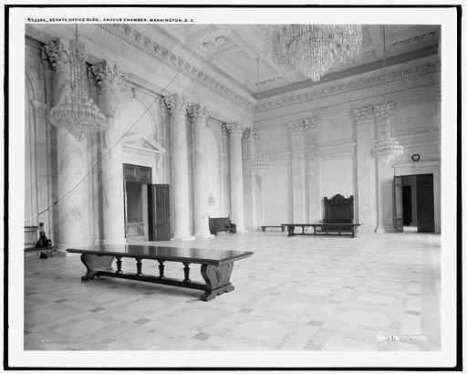 Old] Senate Office Bldg., caucus chamber, Washington, D.C.