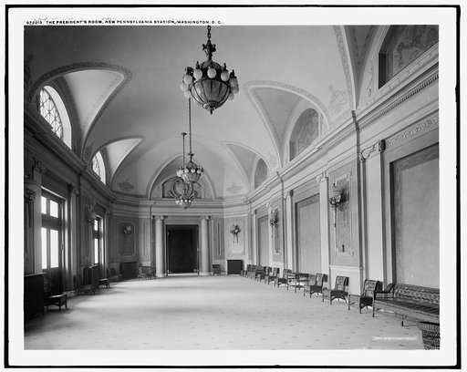 The President's room, new Pennsylvania [i.e. Union] Station, Washington, D.C.