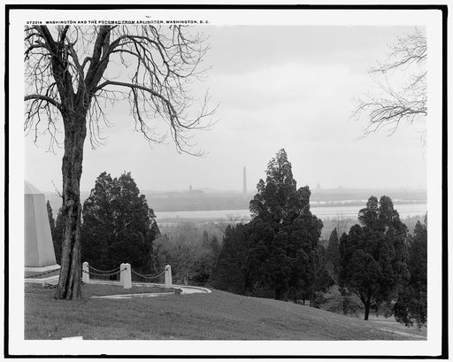 Washington and the Potomac [River] from Arlington, Washington, D.C.