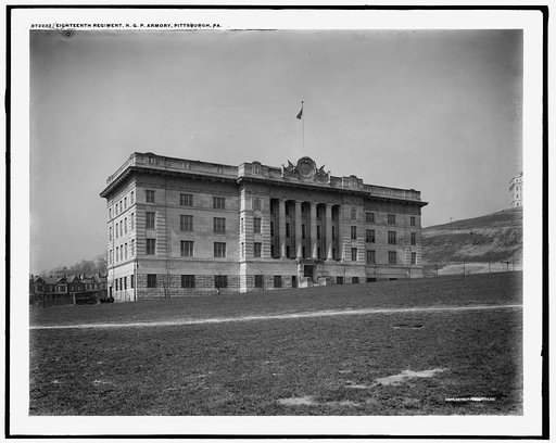 Eighteenth regiment, N.G.P. [National Guard of Pennsylvania] Armory, Pittsburgh, Pa.