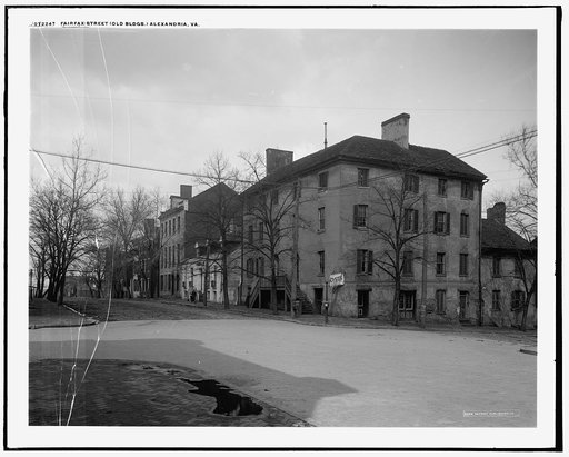 Fairfax Street (old bldgs.,), Alexandria, Va.