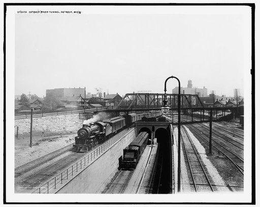 Detroit River tunnel, Detroit, Mich.