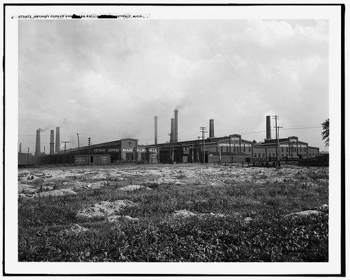 Detroit Copper and Brass rolling mills, Detroit, Mich.