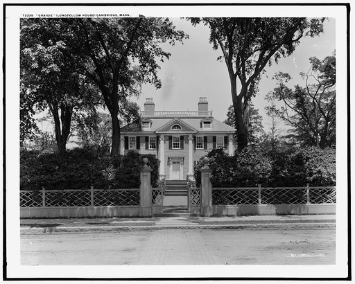 Craigie, Longfellow House, Cambridge, Mass.