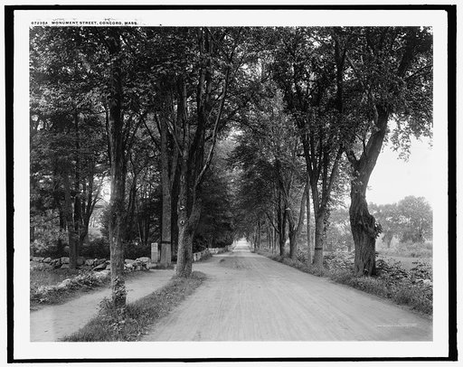 Monument Street, Concord, Mass.