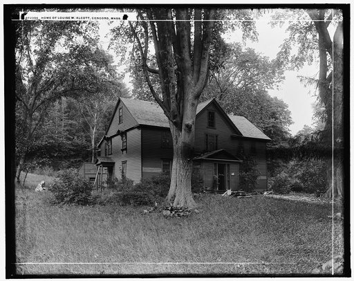 Home of Louise [sic] M. Alcott [Orchard House], Concord, Mass.