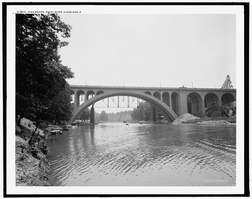 High bridge, Rocky River, Cleveland, O[hio