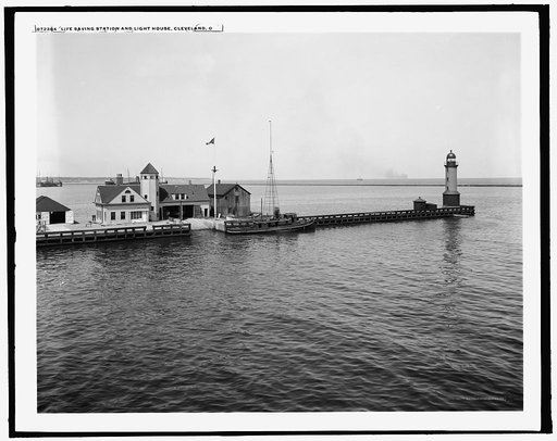 Life saving station and light house, Cleveland, O[hio