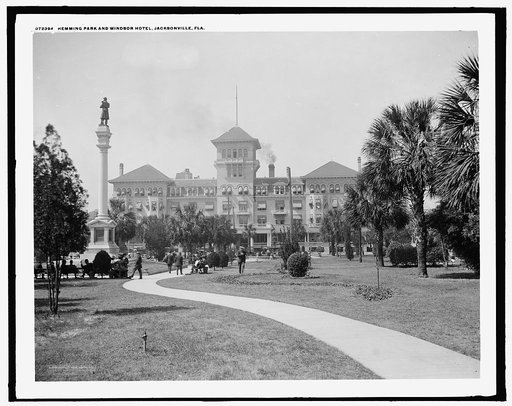 Hemming Park and Windsor Hotel, Jacksonville, Fla.