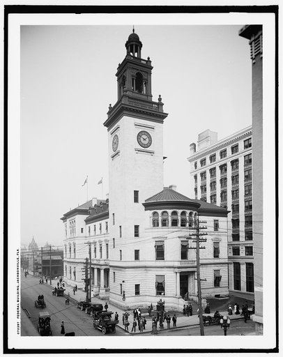 Federal building [i.e. post office], Jacksonville, Fla.
