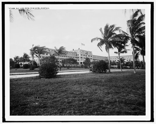 N.E. view, Royal Palm Hotel, Miami, Fla.