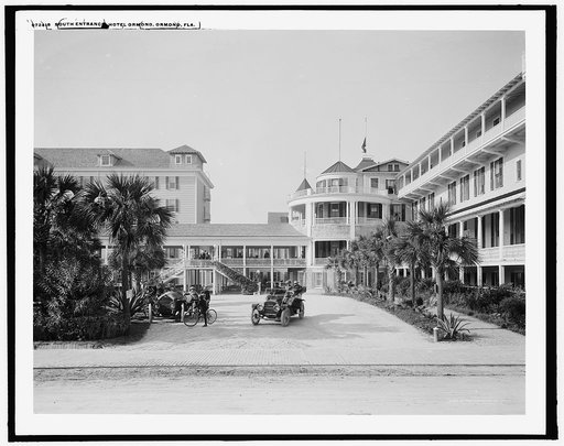 South entrance, Hotel Ormond, Ormond, Fla.