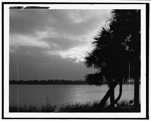 Moonlight on the Halifax, Ormond, Fla.