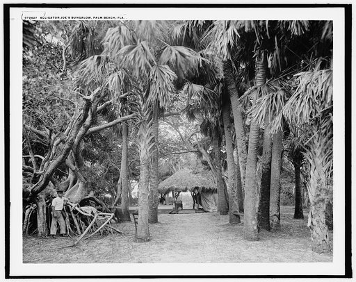 Alligator Joe's bungalow, Palm Beach, Fla.