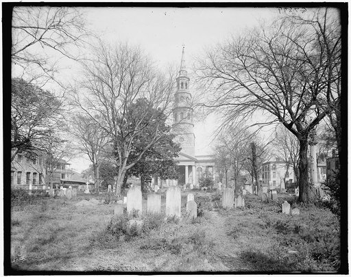 St. Philip's from the old church yard, Charleston, S.C.
