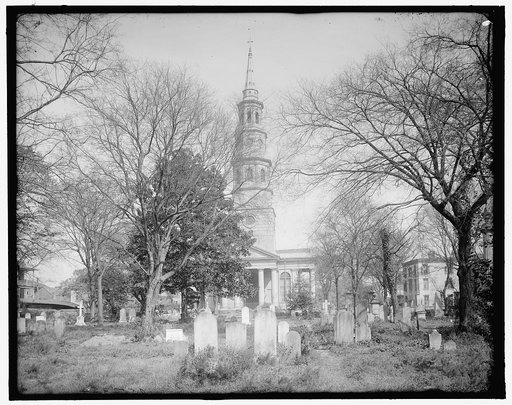 St. Philip's from the old church yard, Charleston, S.C.