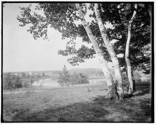 The Valley of the Winooski from Ethan Allen Park, Burlington, Vt.