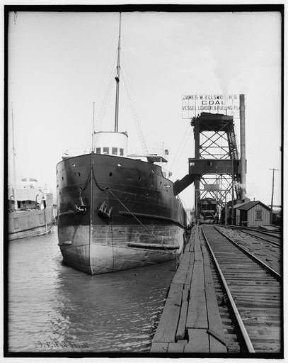 Freighter Midland King, Cleveland, Ohio