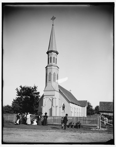 Church, probably in Saint Clair Flat